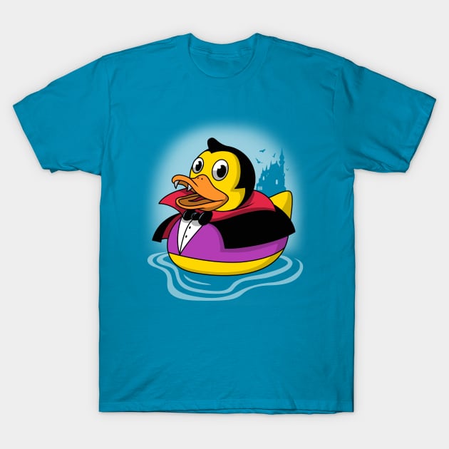 Rubber Duckula T-Shirt by Vincent Trinidad Art